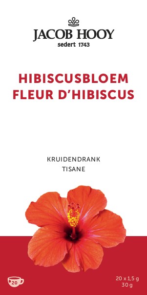 Jacob Hooy Hibiscus (20 zakjes)