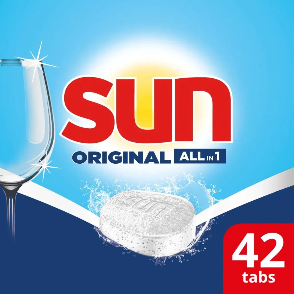 Sun Vaatwastabletten All-In-1 Original (42 tabletten)