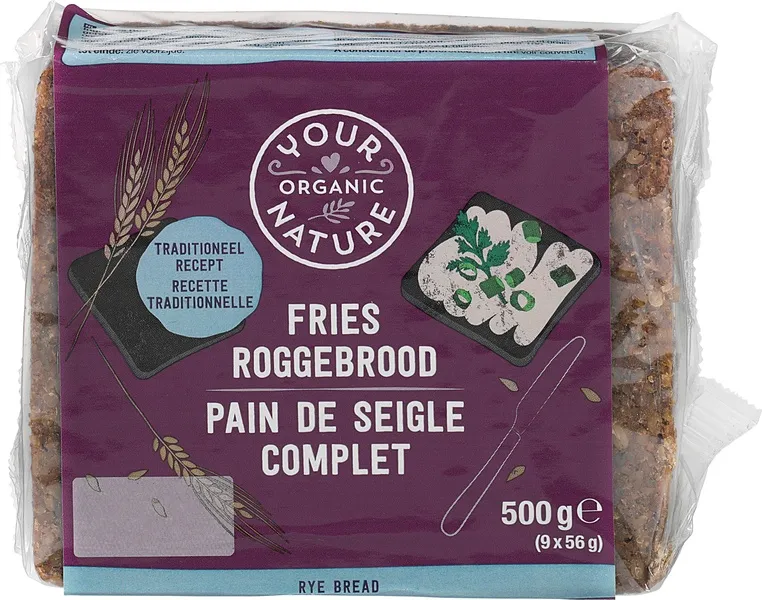 Your Organic Nature Roggebrood Fries (500 gr)