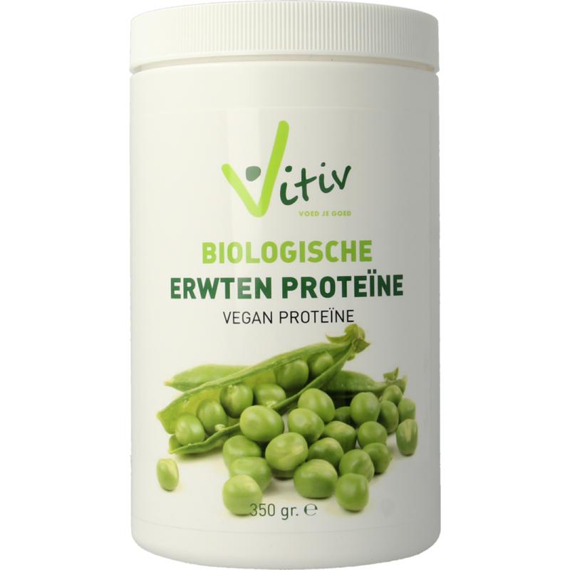 Vitiv Erwten Proteine 80% Vegan Bio (350 gr)