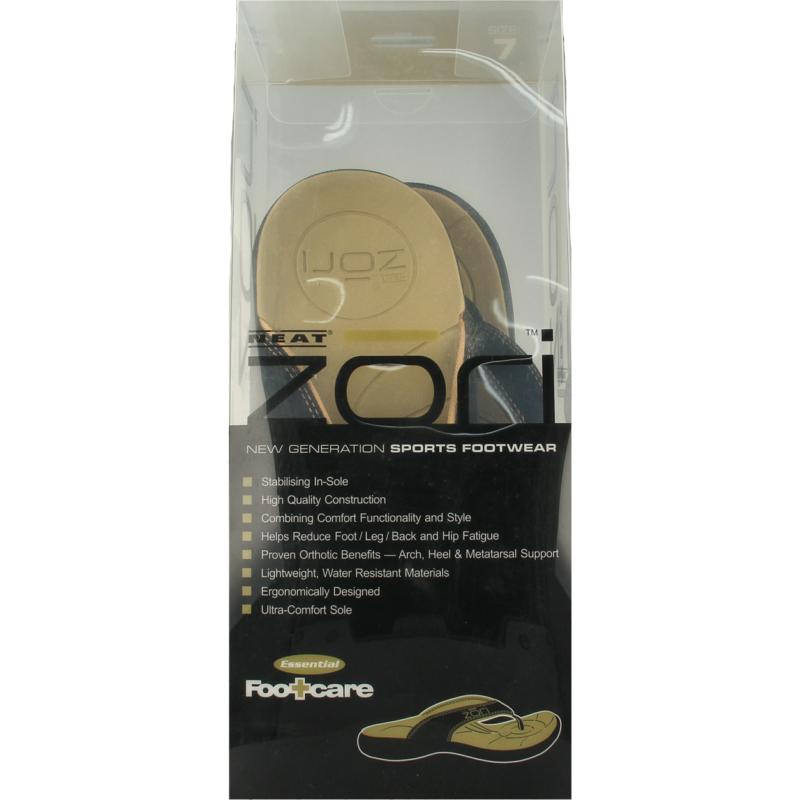 Zori Teenslippers Zwart Maat 7 (1 paar)