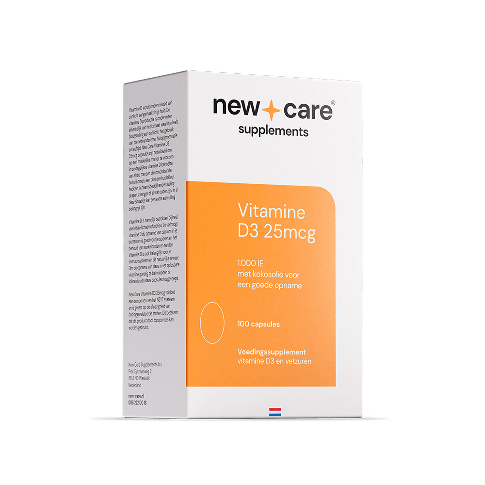 New Care D3 25mcg (100 capsules)