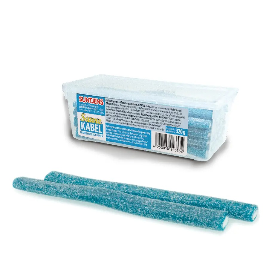 Suntjens Zure Kabel met Frambozensmaak (320 gr)