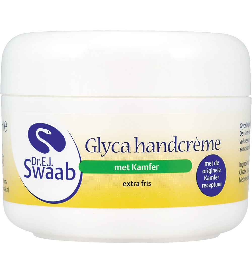 6x Dr. E.J. Swaab Handcreme met Kamfer (100 ml)