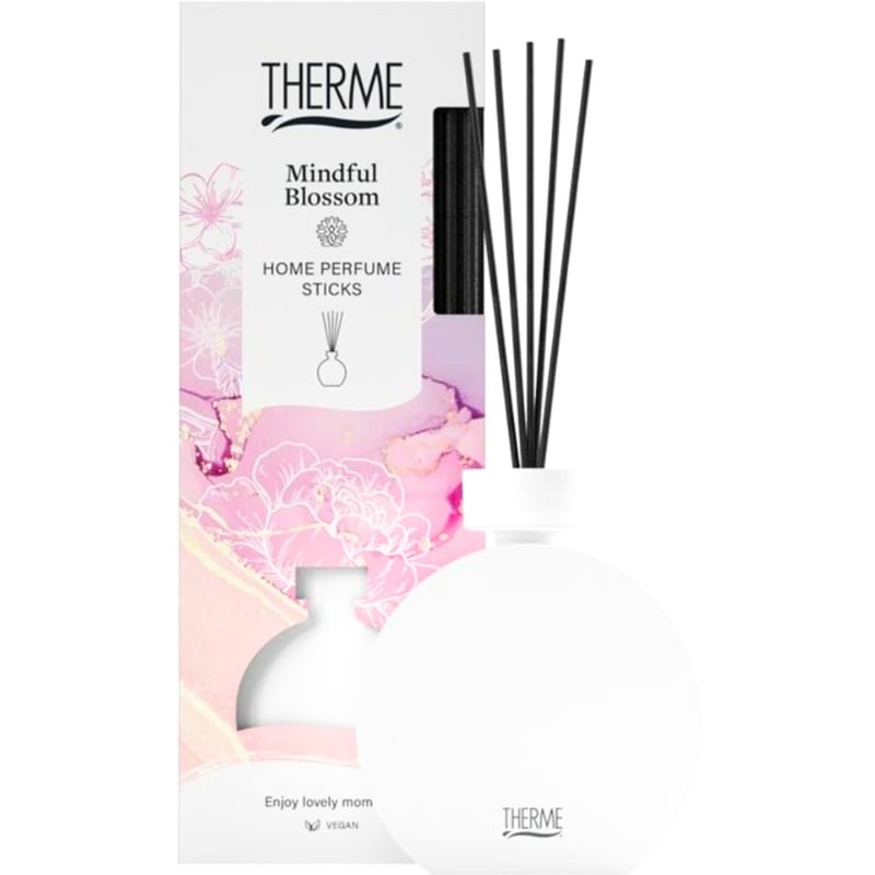6x Therme Home Perfume Sticks Mindful Blossom (150 ml)
