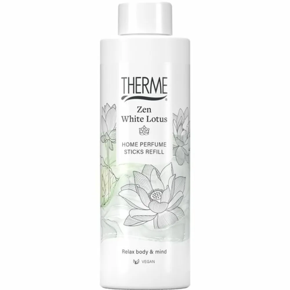 6x Therme Zen White Lotus Refill Home Perfume Sticks (150 ml)