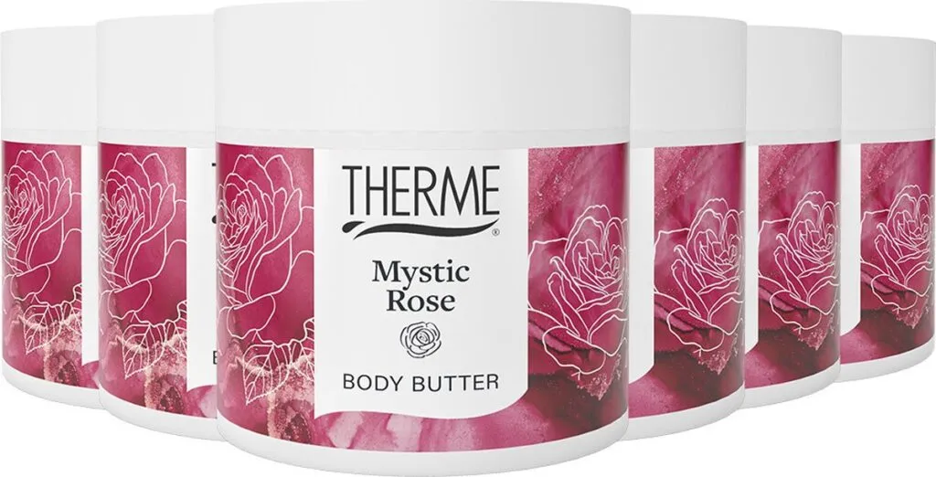 6x Therme Mystic rose body butter (225 gr)