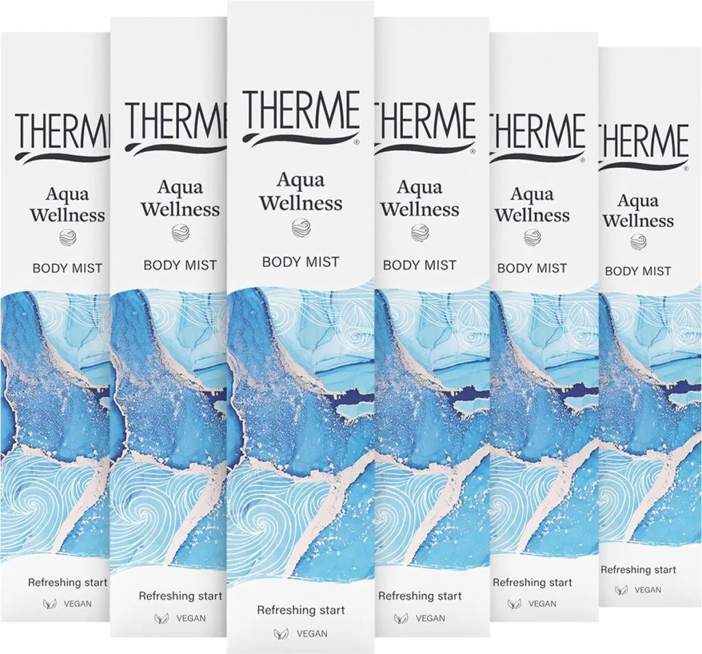 6x Therme Aqua wellness body mist (60 ml)