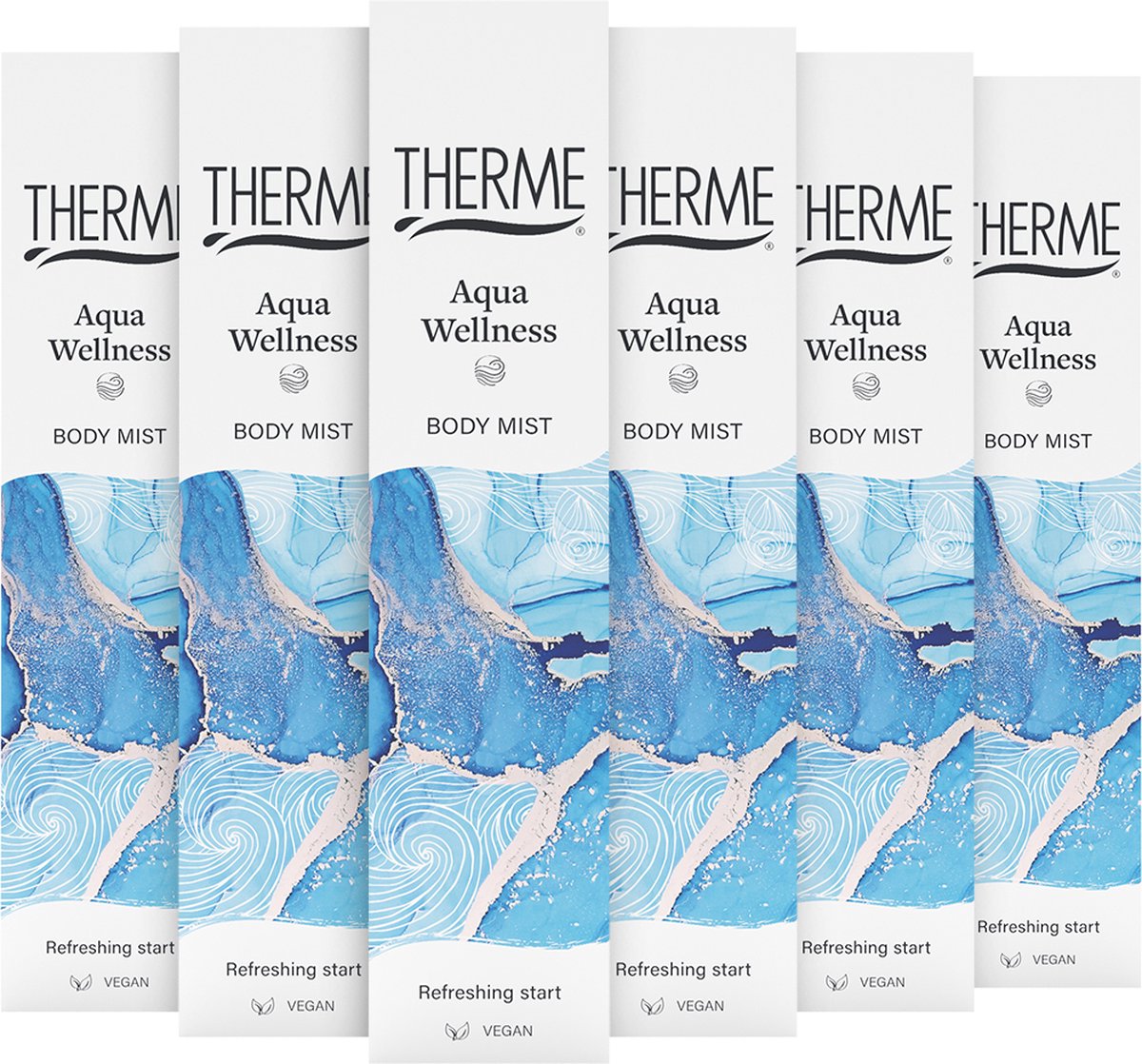 6x Therme Aqua wellness body mist (60 ml)