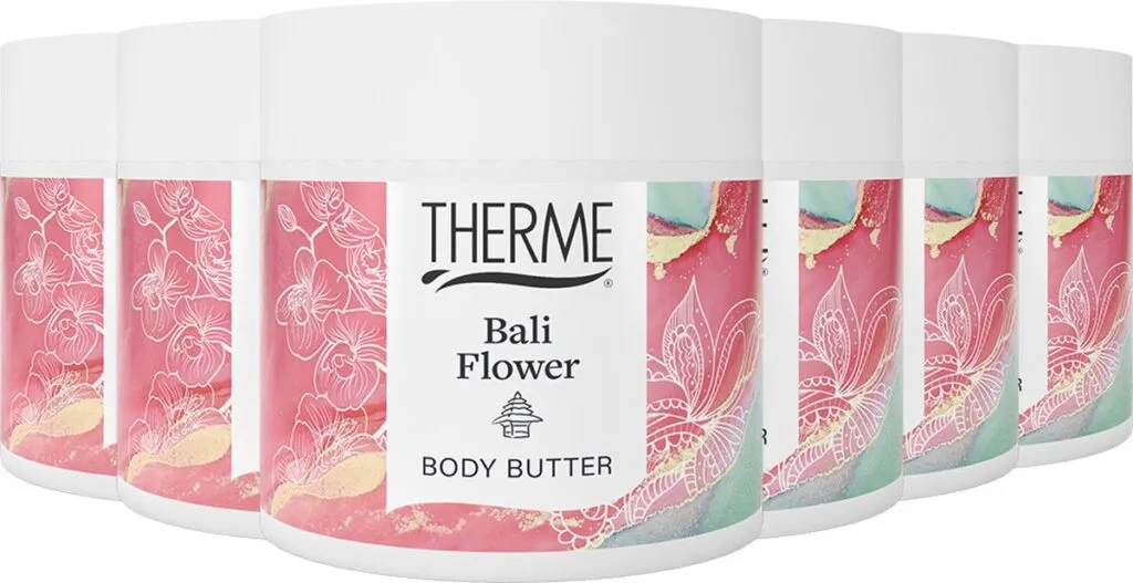 6x Therme Bali flower bodybutter (225 gr)