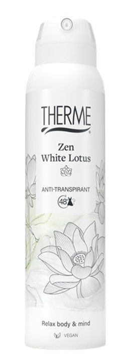 6x Therme Zen White Lotus Anti-Transpirant (150 ml)