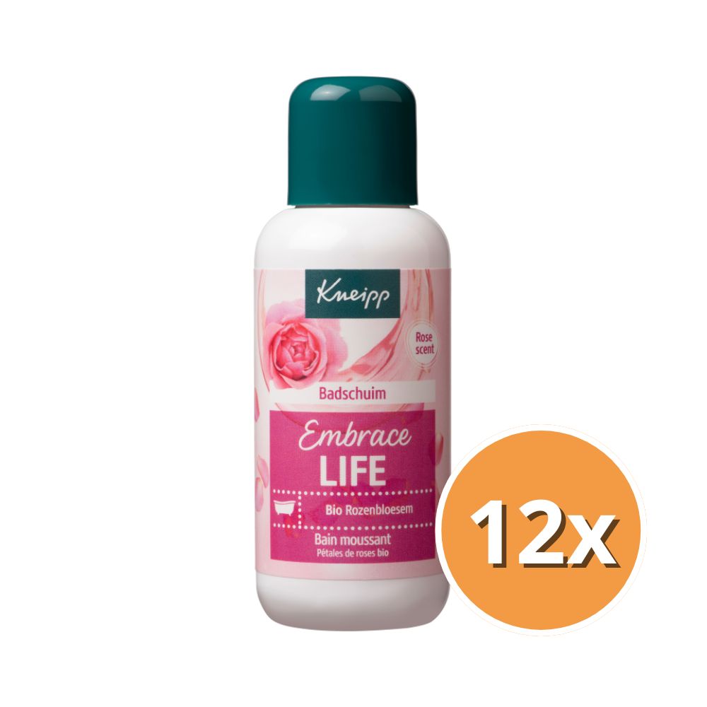 12x Kneipp Mini Badschuim Embrace Life (100 ml)