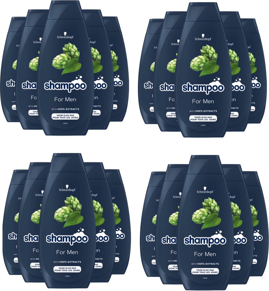 20x Schwarzkopf Shampoo for men (400 ml)