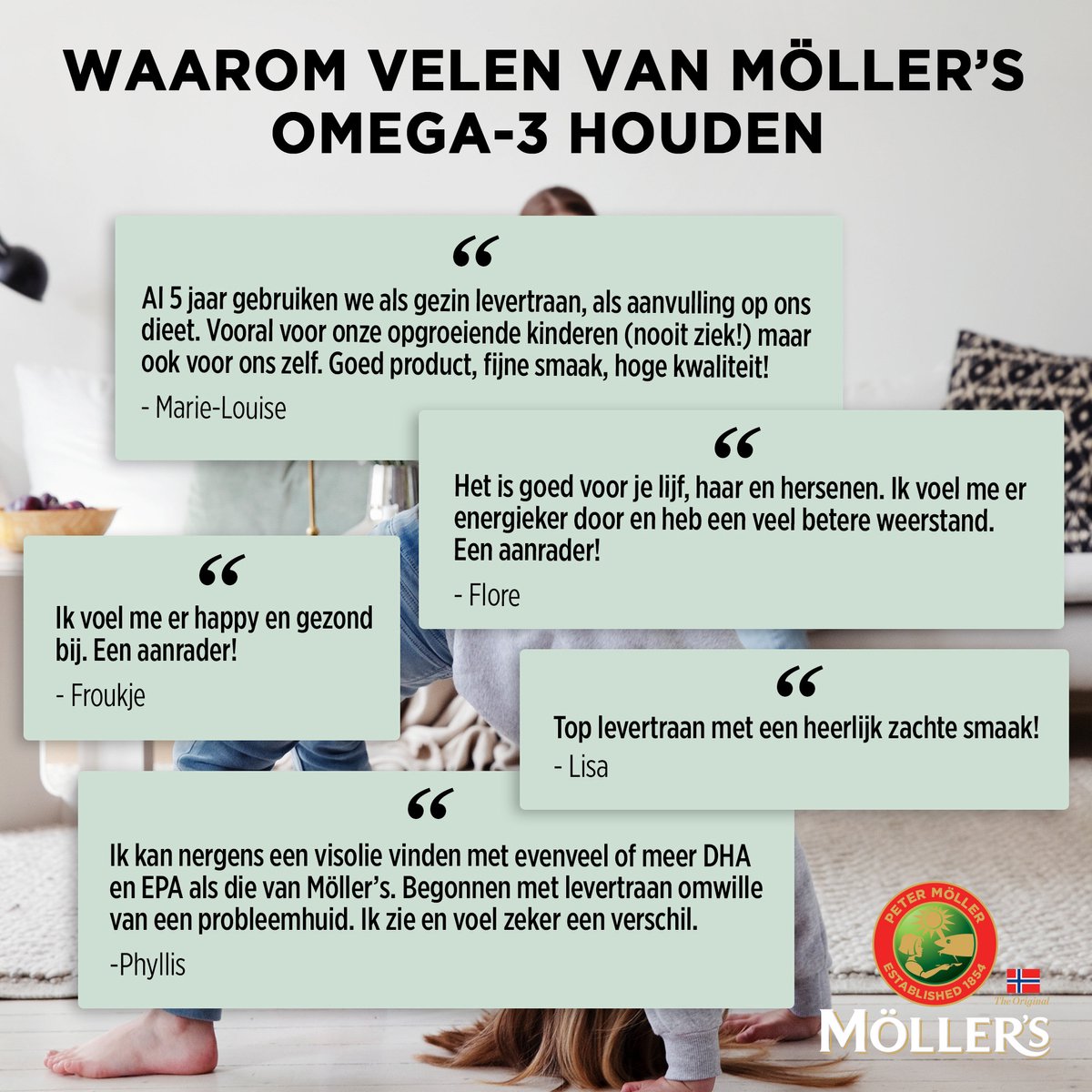 6x Mollers Omega-3 Levertraan Citroen (250 ml) - image 4