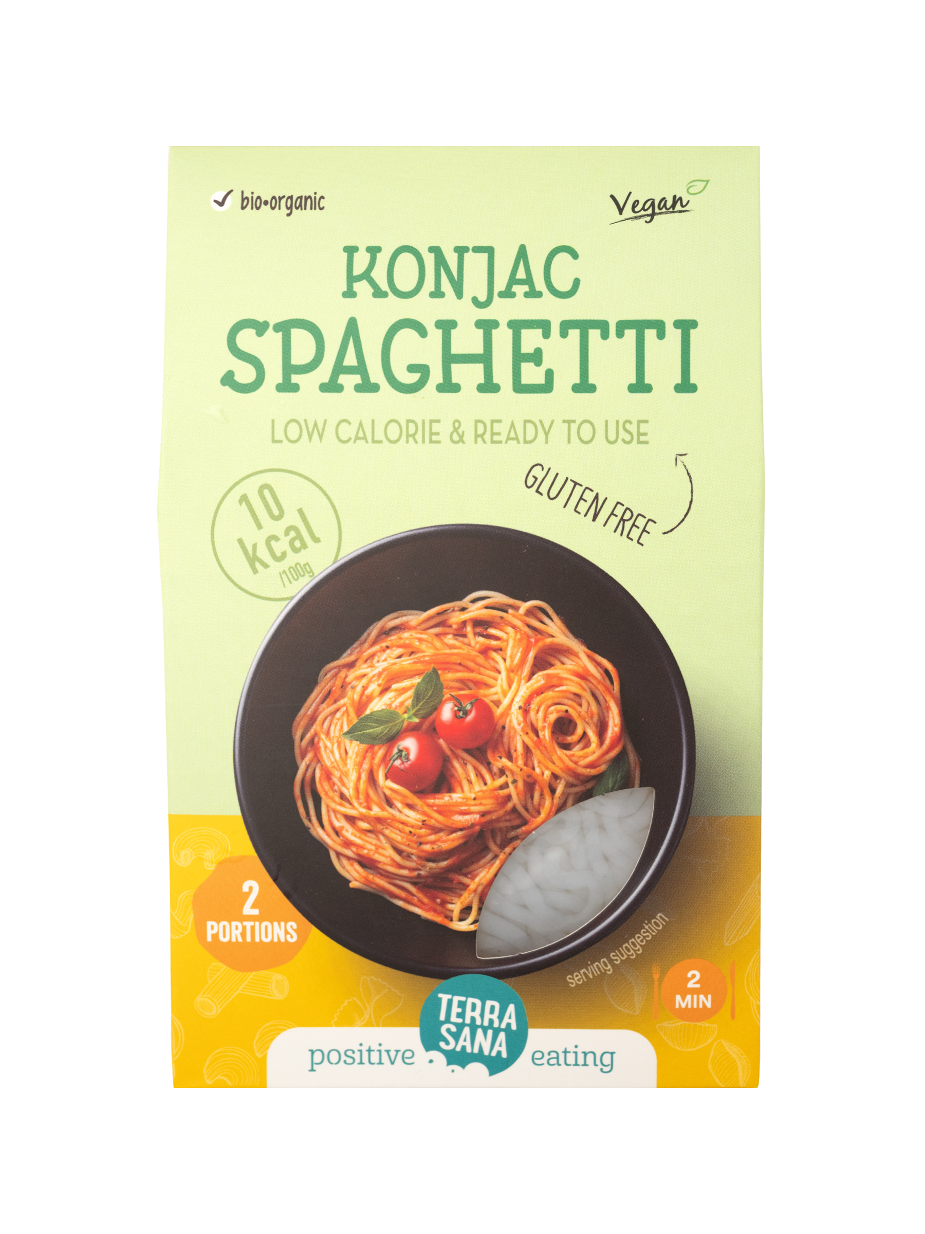 TerraSana Konjac spaghetti bio (250 gr)