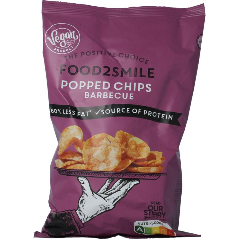 Food2Smile Popped Chips Barbecue (90 gr)