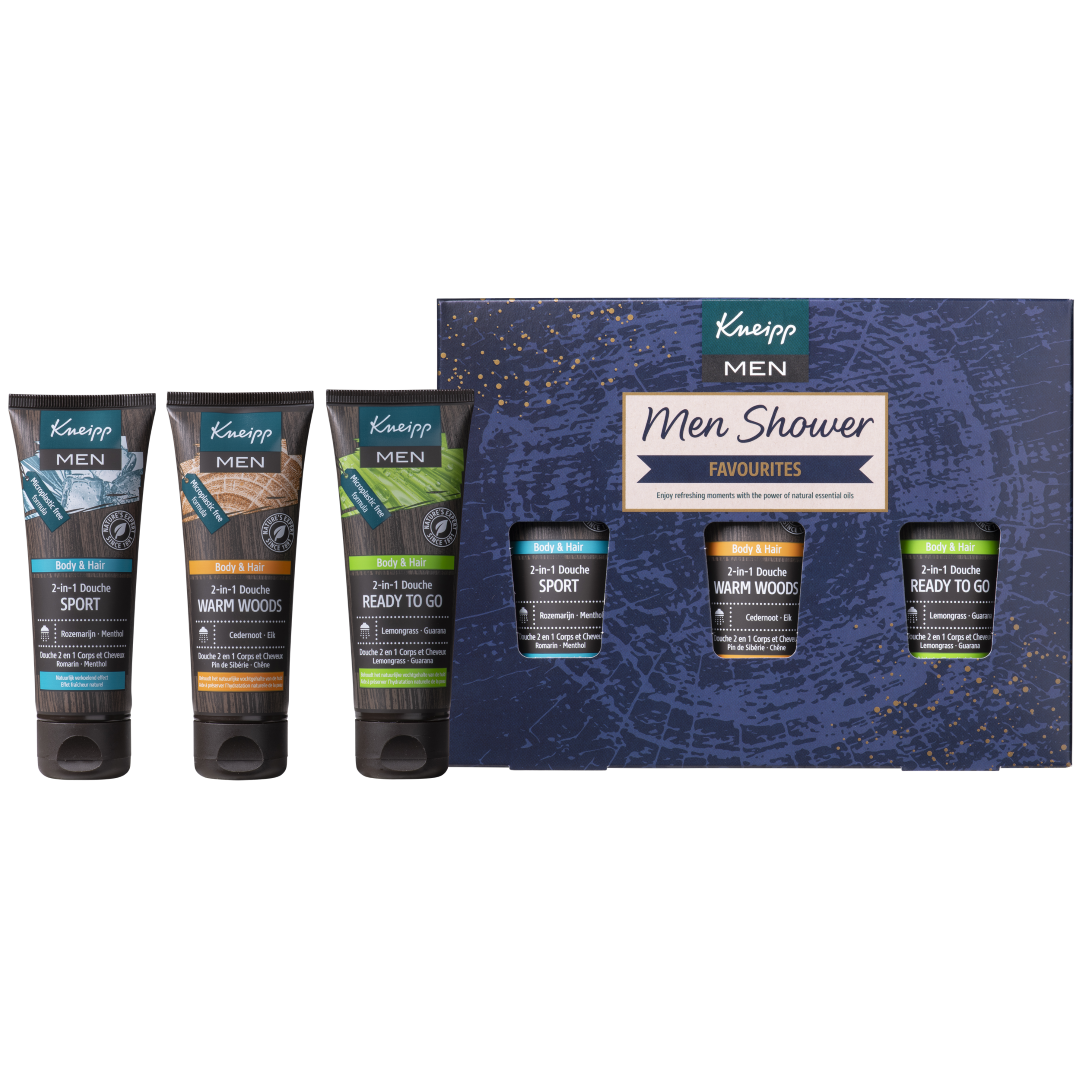 Kneipp Men geschenk set douche (1 set)