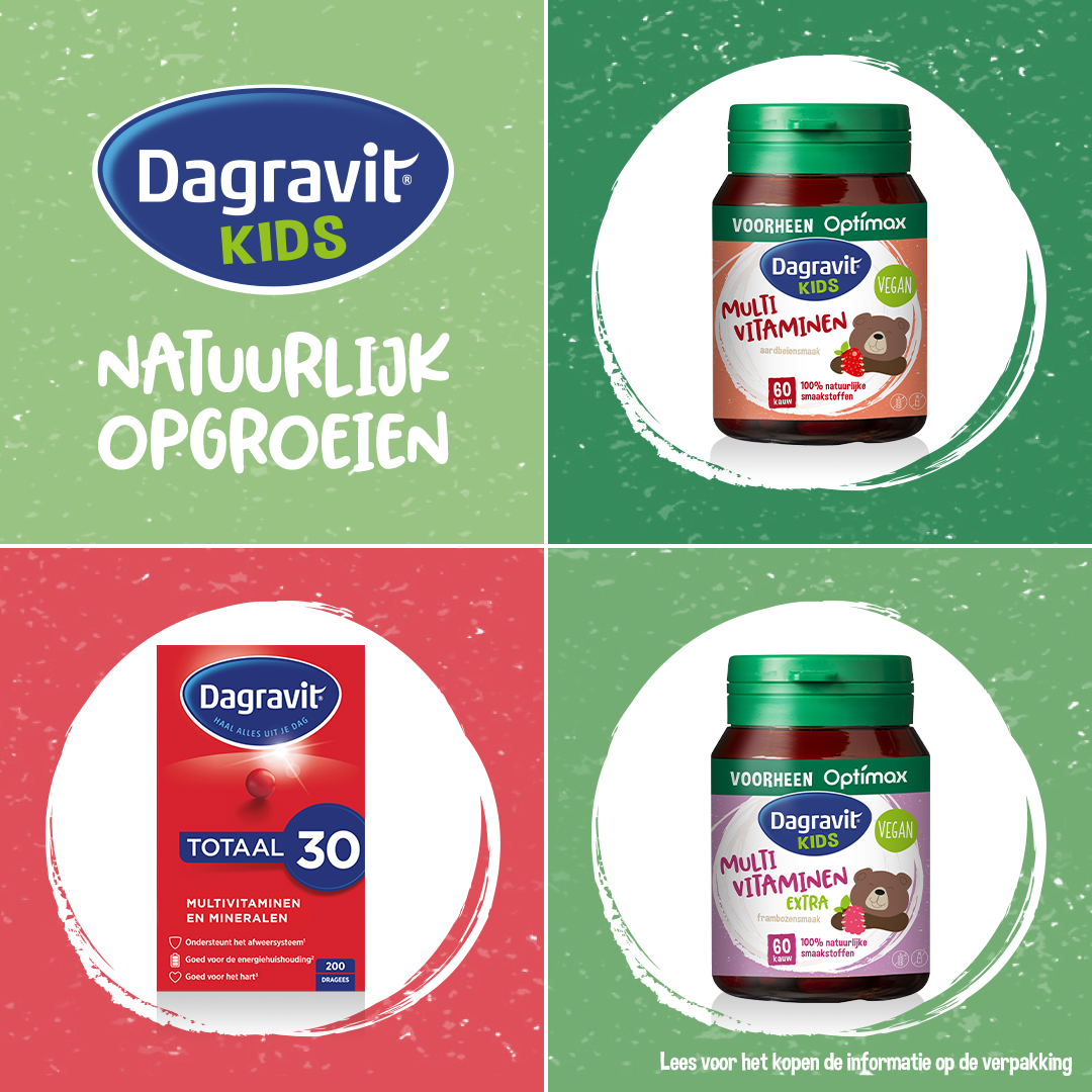 Dagravit Natural Kids Extra Multi (60 kauwtabletten) - image 5
