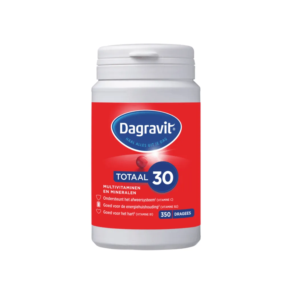 Dagravit Totaal 30 Multivitaminen (350 dragees)
