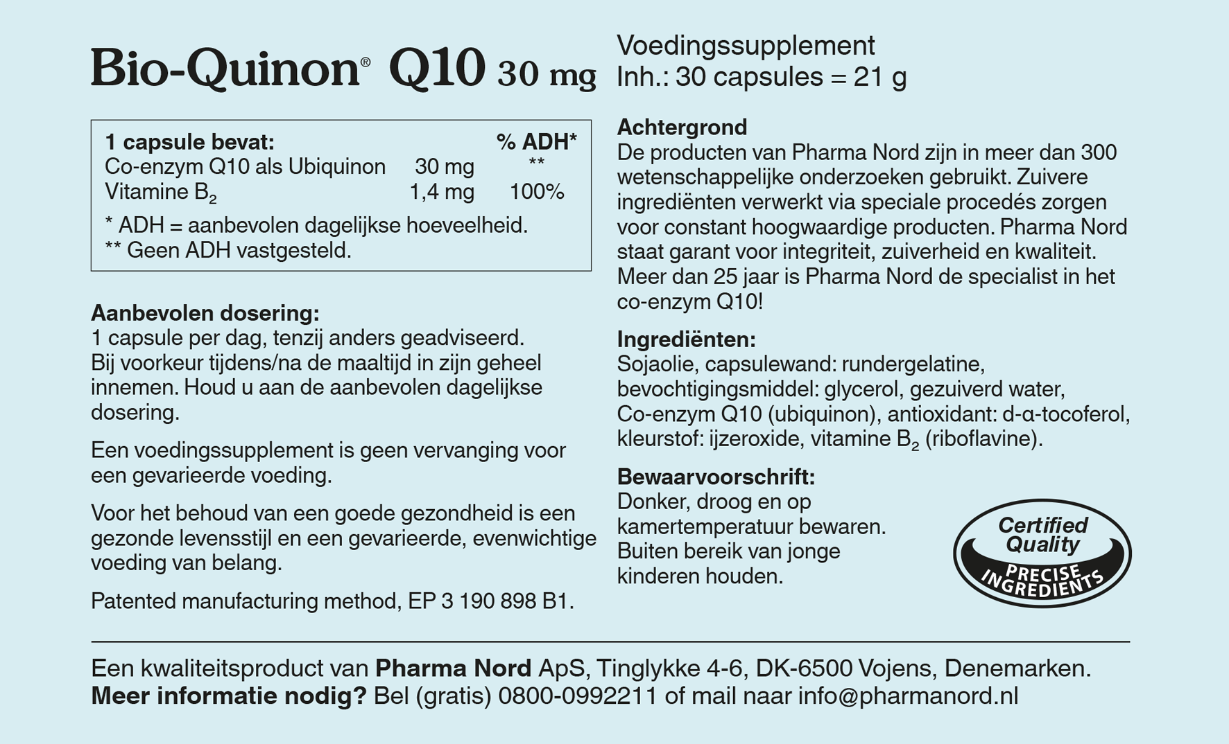 Pharma Nord Bio Quinon Q10 Active 30mg (30 capsules)