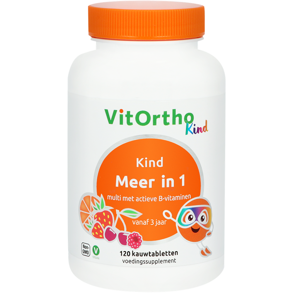 Vitortho Meer in 1 Kind (120 kauwtabletten)
