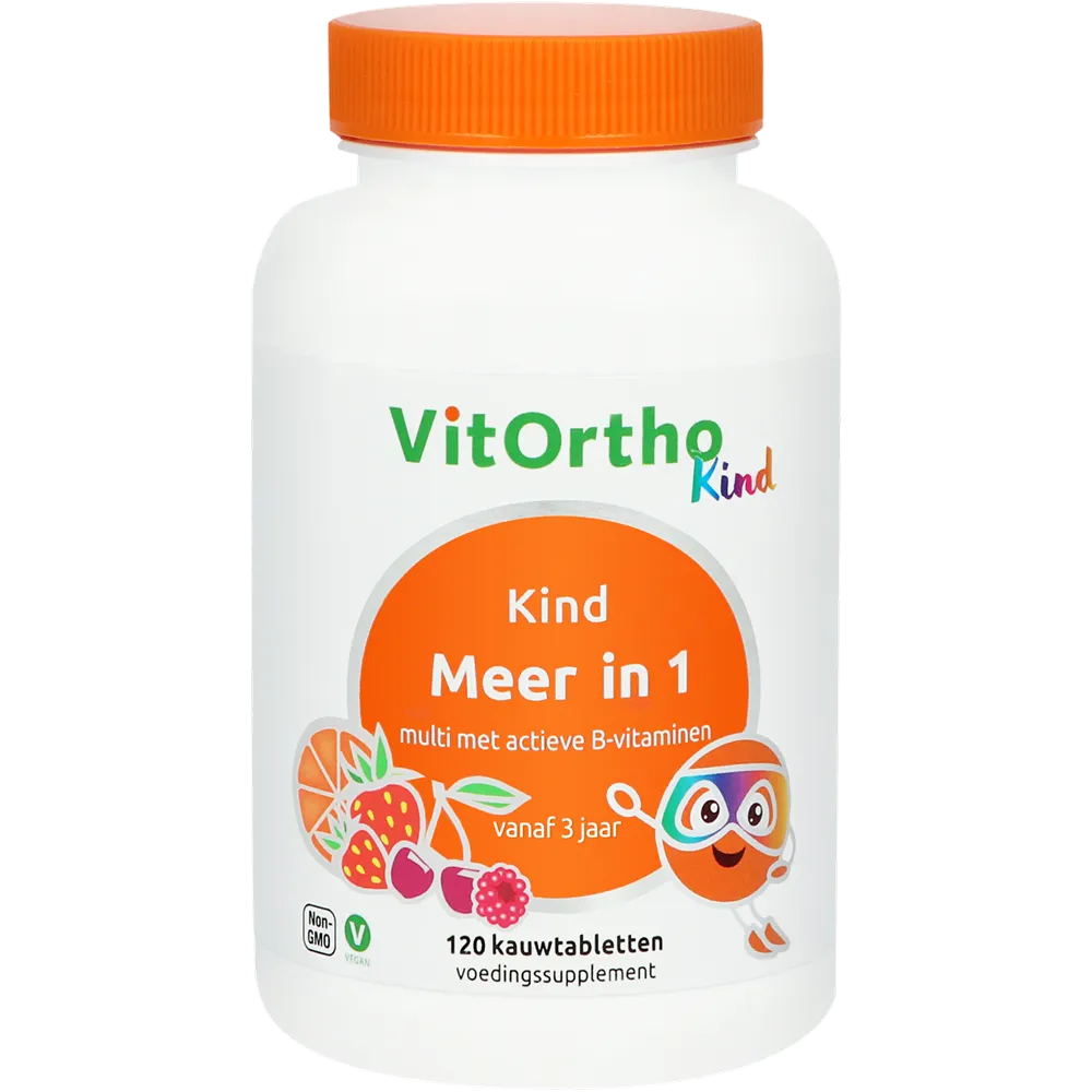 Vitortho Meer in 1 Kind (120 kauwtabletten)