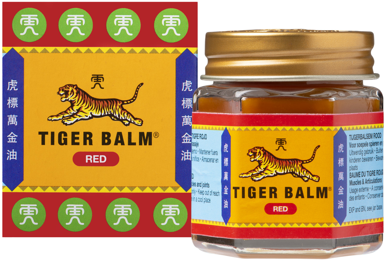 Tiger Balm Rood (30 gr)