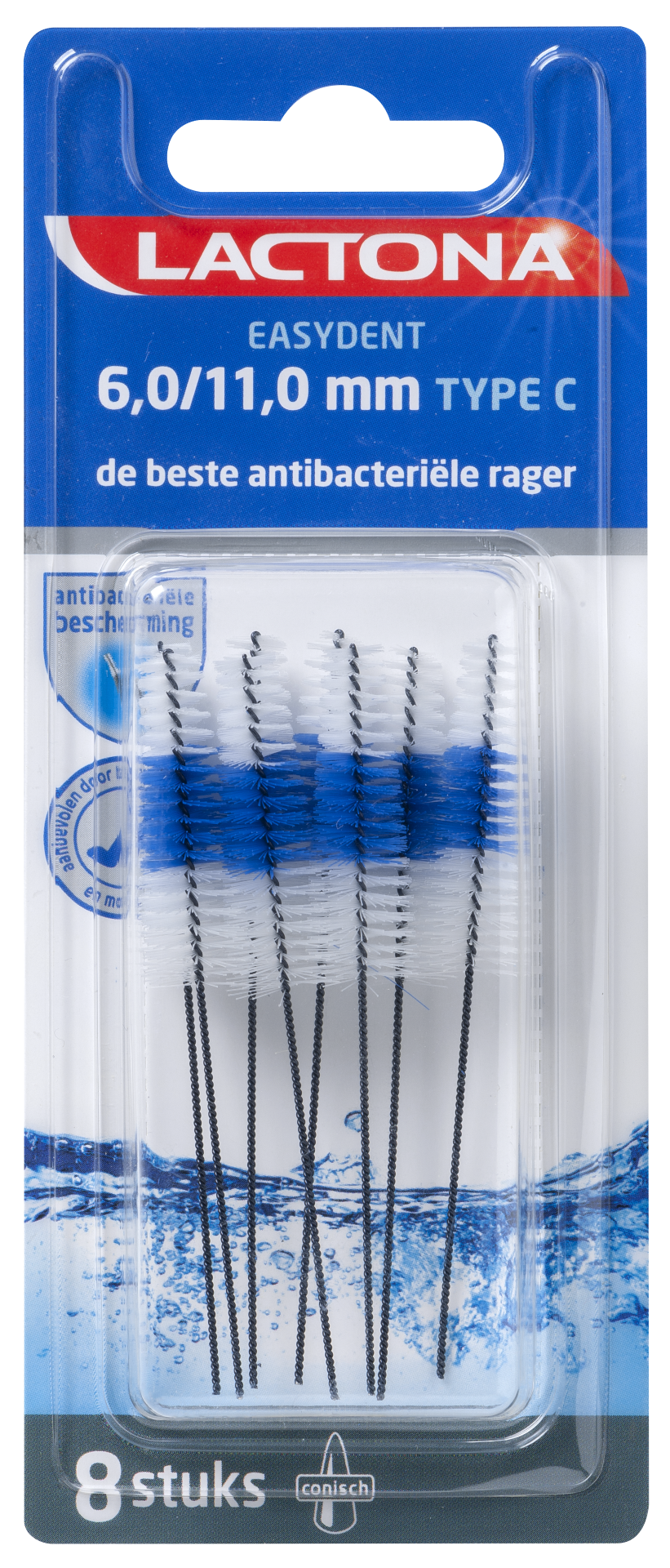 Lactona Easydent C 6-11mm (8 stuks)