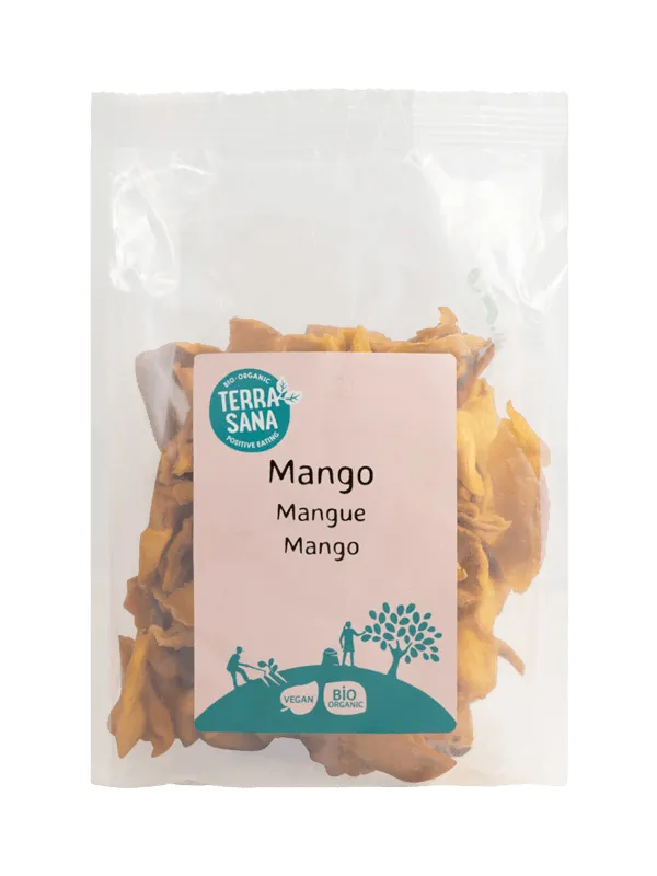 Terrasana Mangoreepjes Bio (250 gr)
