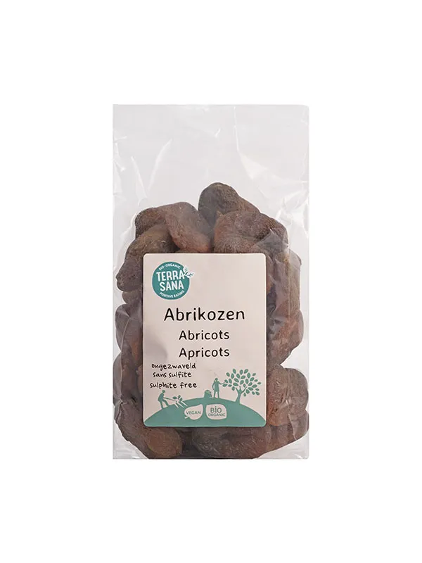 Terrasana Raw Abrikozen Ongezwaveld Bio (400 gr)