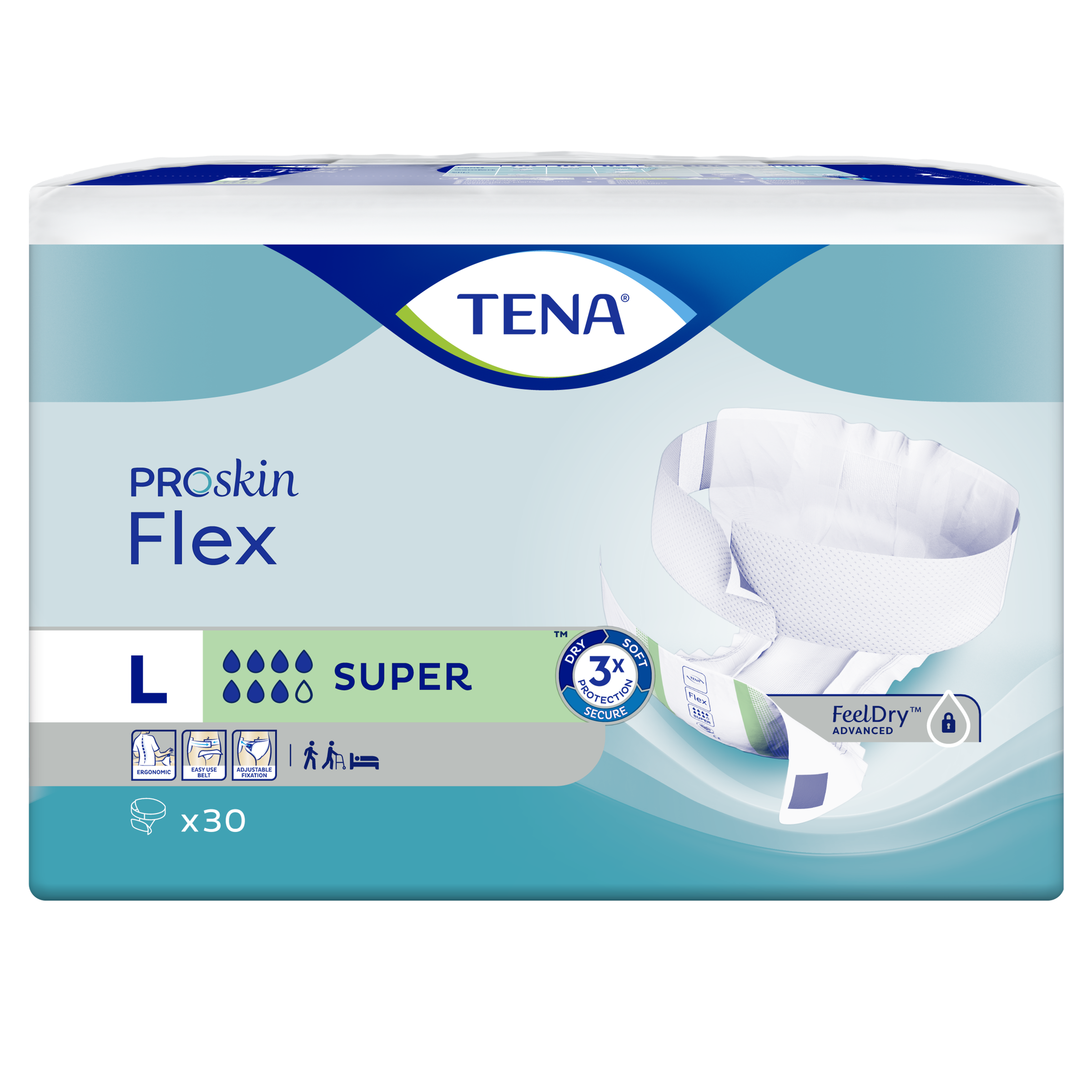 Tena Flex super maat L (30 stuks)