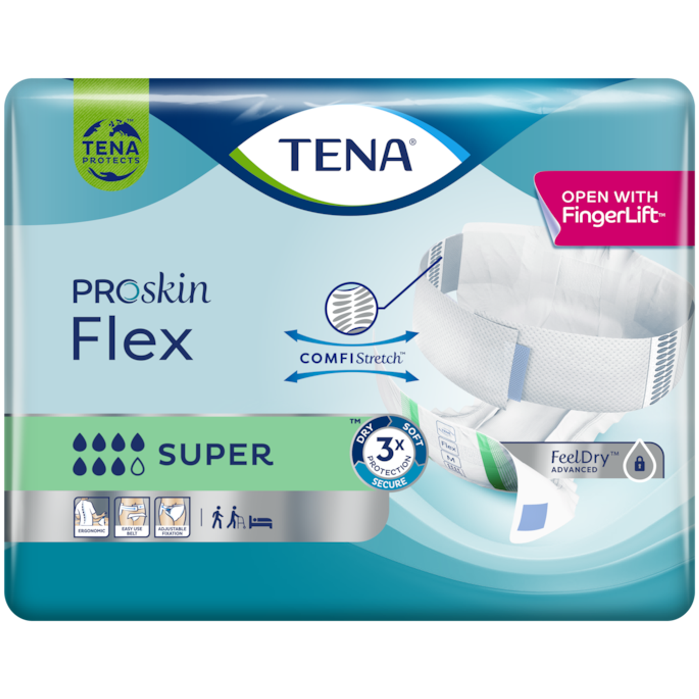 Tena Flex super maat M (30 stuks)