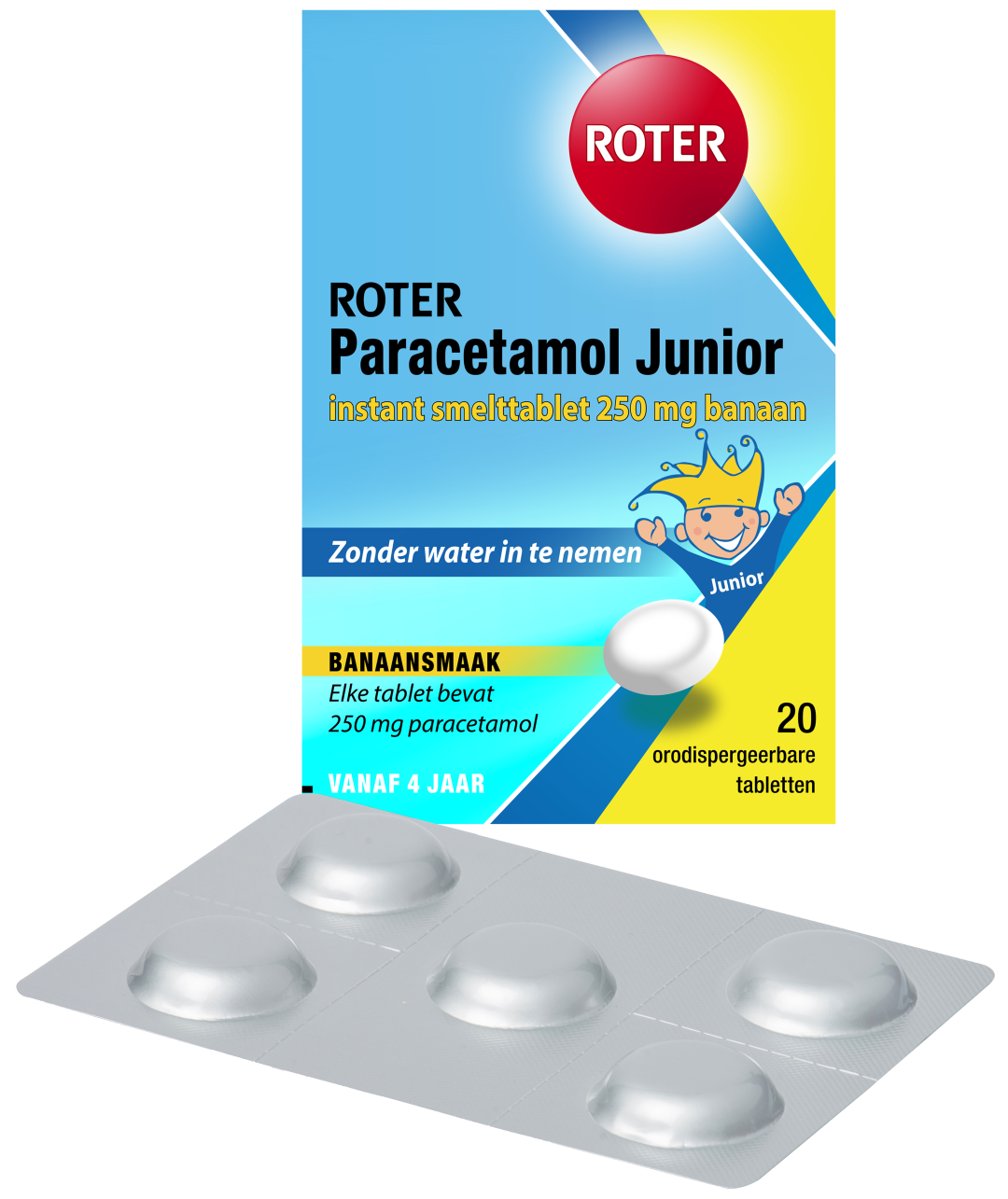 Roter Smelt Paracetamol 250 junior (20 tabletten) - image 2