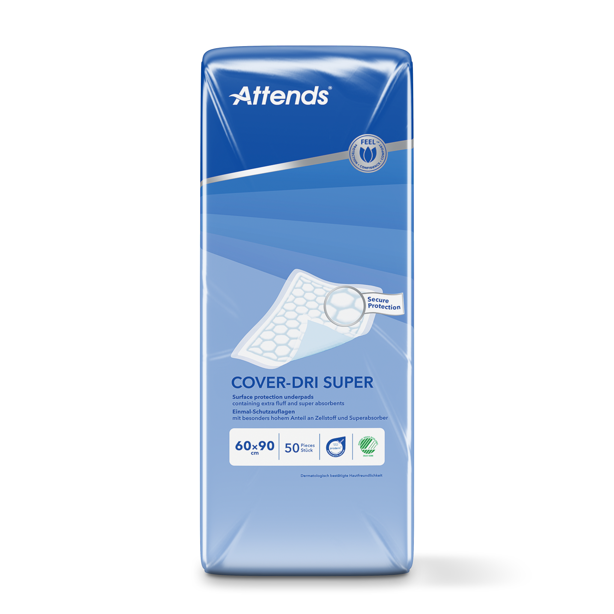 Attends Cover Dri+ 60 X 90 (50 Stuks)