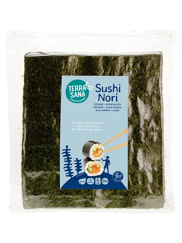 Terrasana Sushi Nori Geroosterd (125 gr)