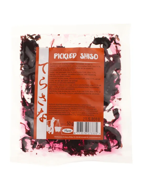 Terrasana Shisoblad Pickles (50 gr)