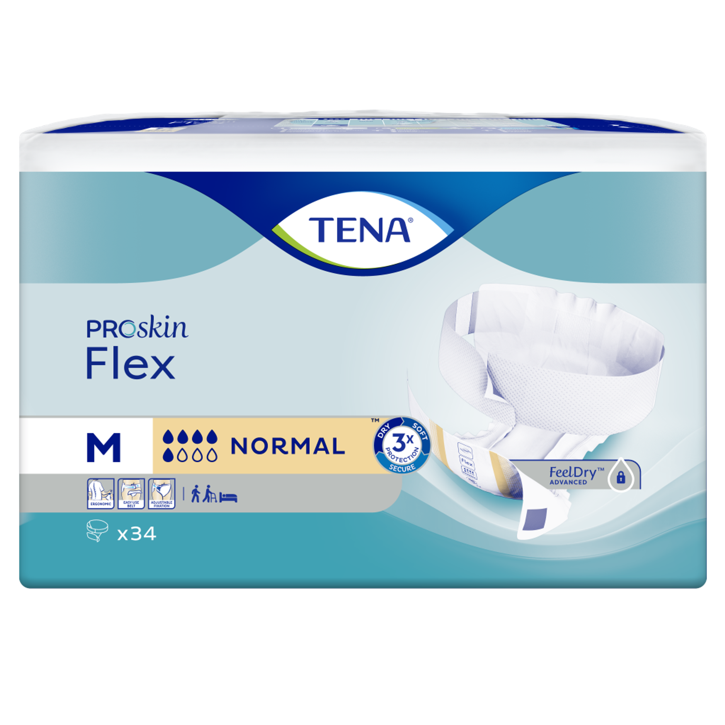Tena Flex normal maat M (34 stuks)
