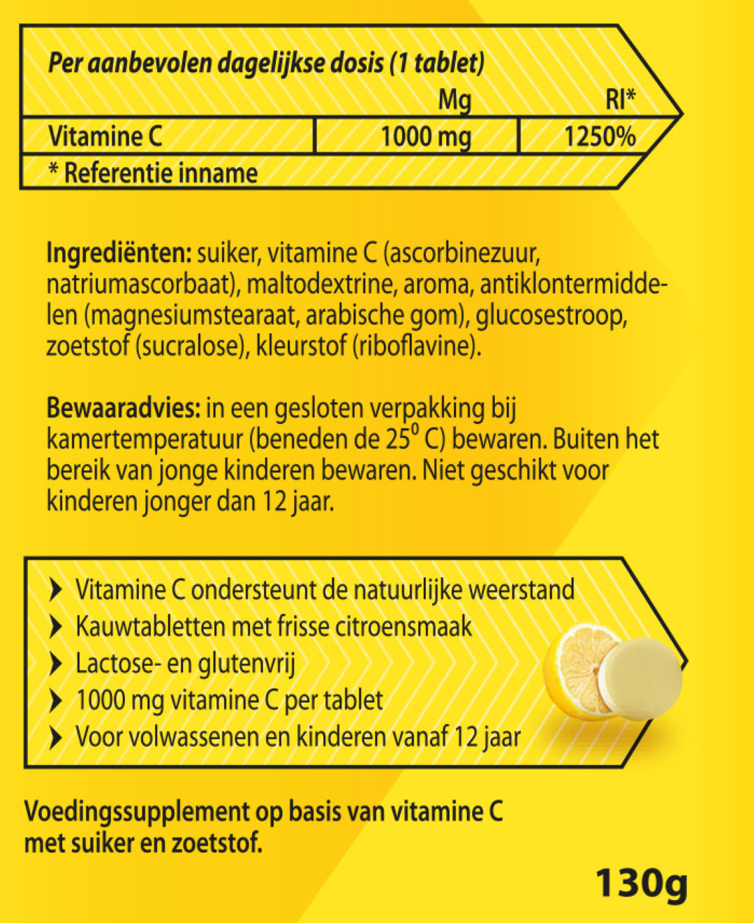 Roter Vitamine C 1000 mg sterk (50 kauwtabletten) - image 3
