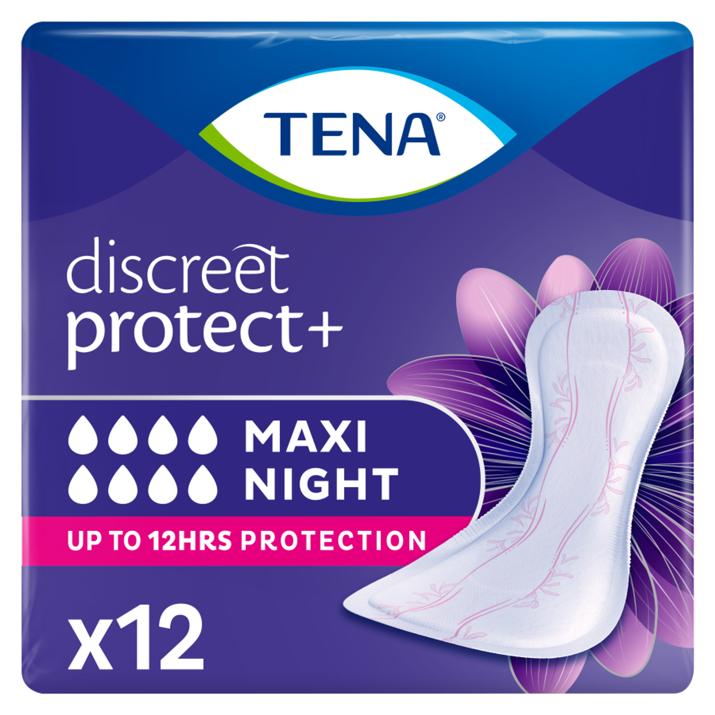Tena Lady discreet maxi night (12 stuks)