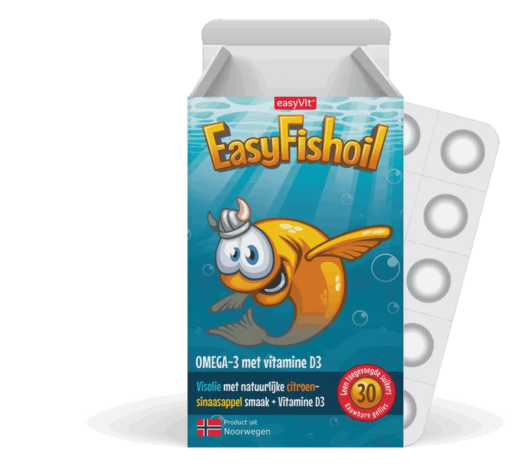 Easyvit Easyfishoil (30 Kauwtabletten)