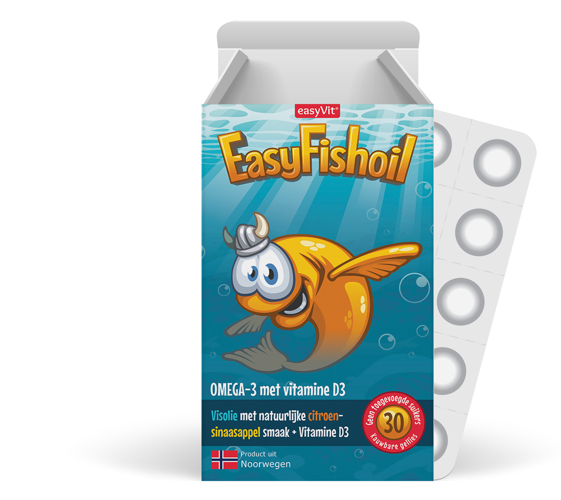 Easyvit Easyfishoil (30 Kauwtabletten)