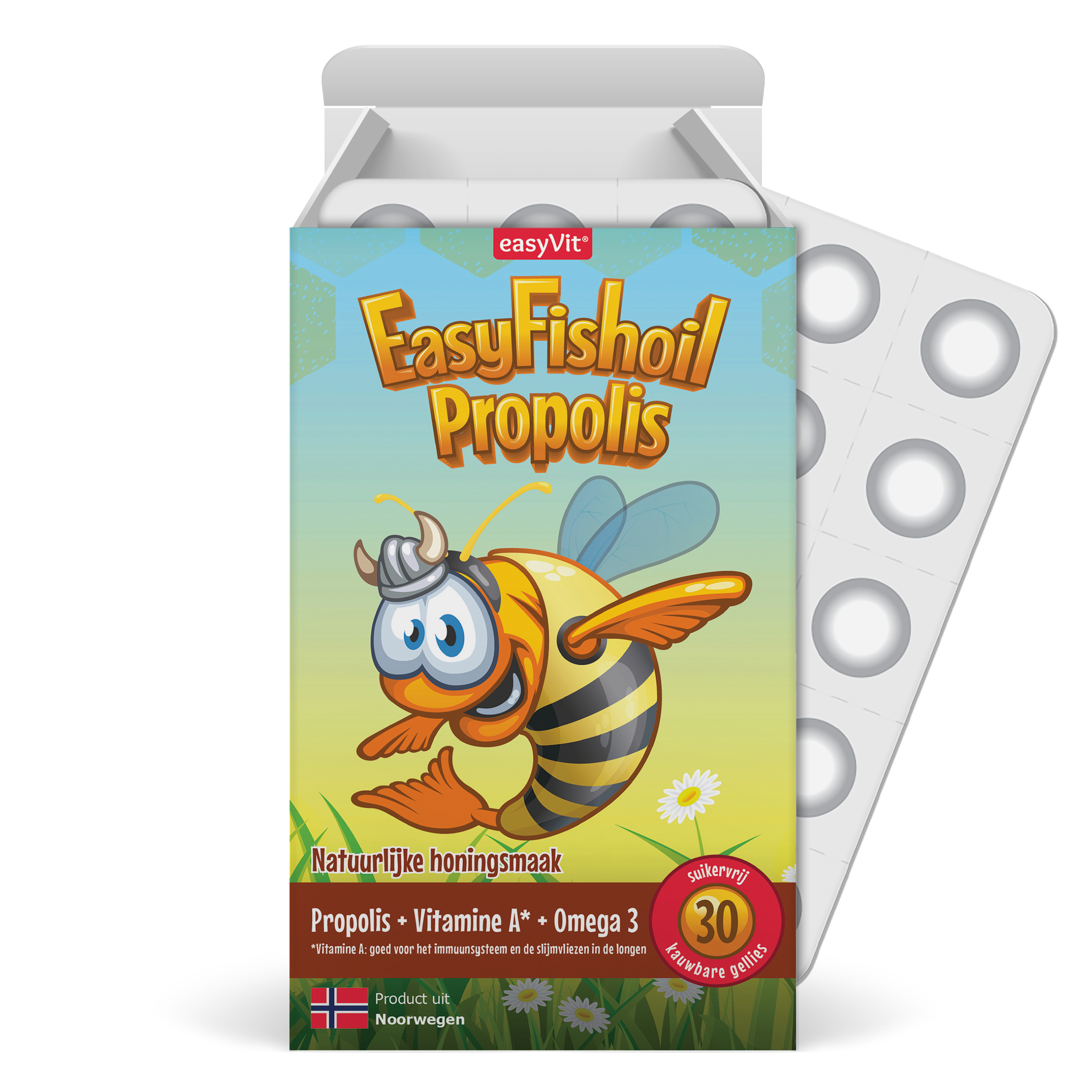 Easyvit Easyfishoil Propolis (30 stuks)