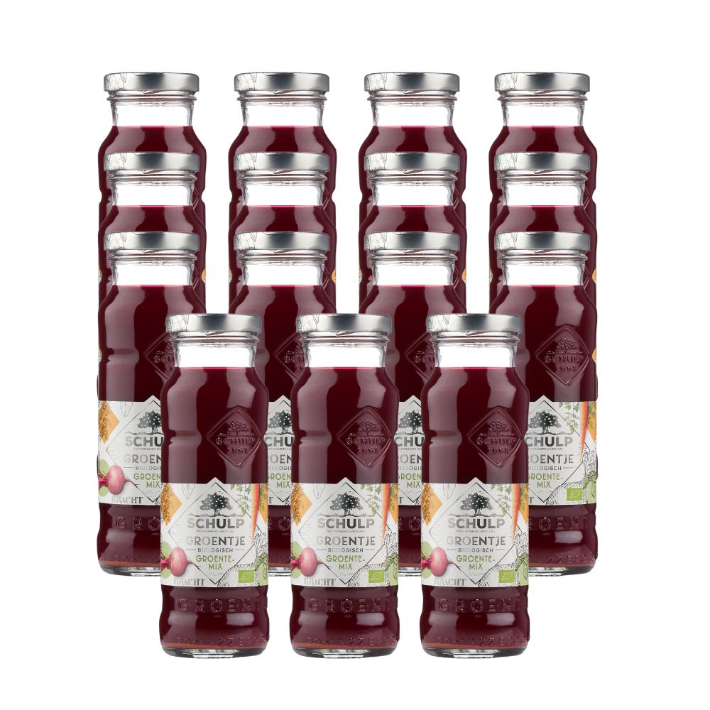 Schulpgroentemix Biologisch 15 Pack (15 x 200 ml)