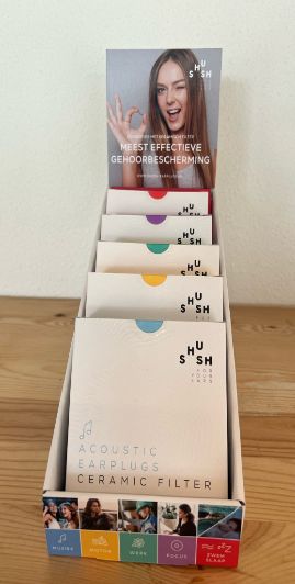 Shush Oordoppen Display (5 Paar)