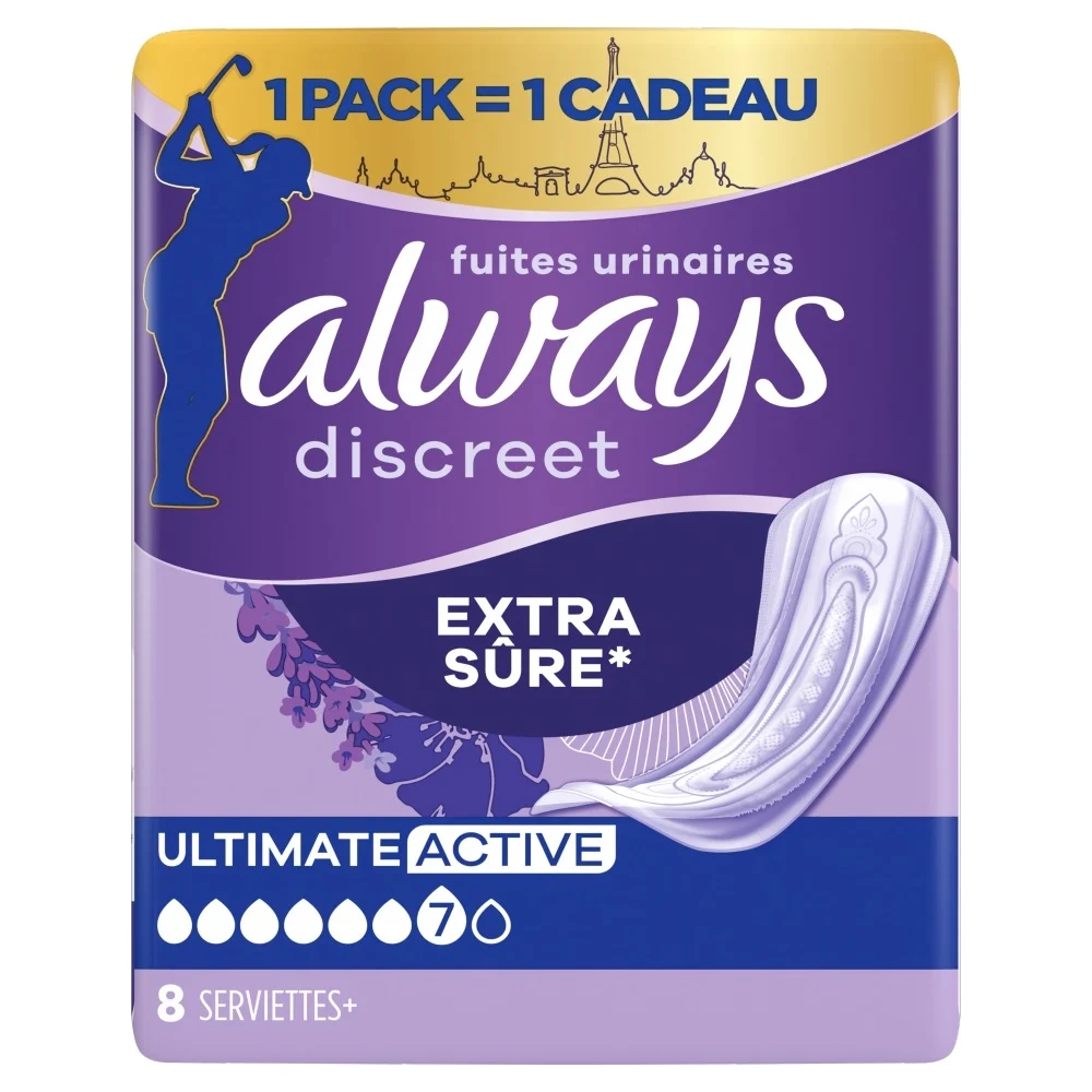 Always Discreet Ultimate Active (8 stuks)