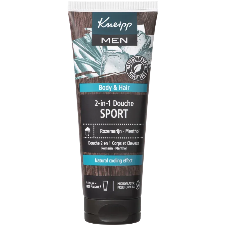 Kneipp Mini 2-in-1 Men Douchegel & Shampoo Sport (75 ml)
