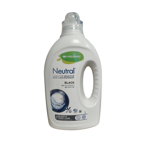 Neutral Wasmiddel Vloeibaar Zwart (1000 ml)