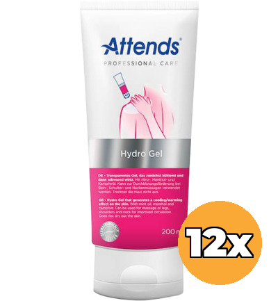 12x Attends Care hydro gel (200 ml)