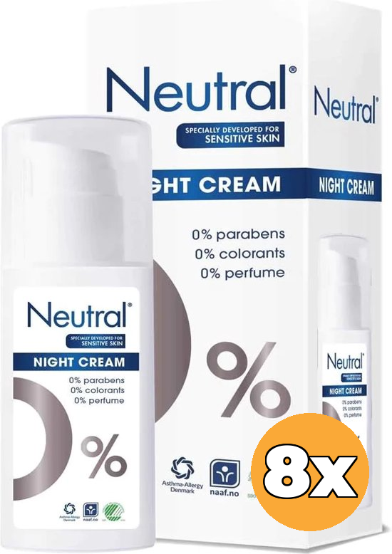 8x Neutral Face Cream Night (50 ml)