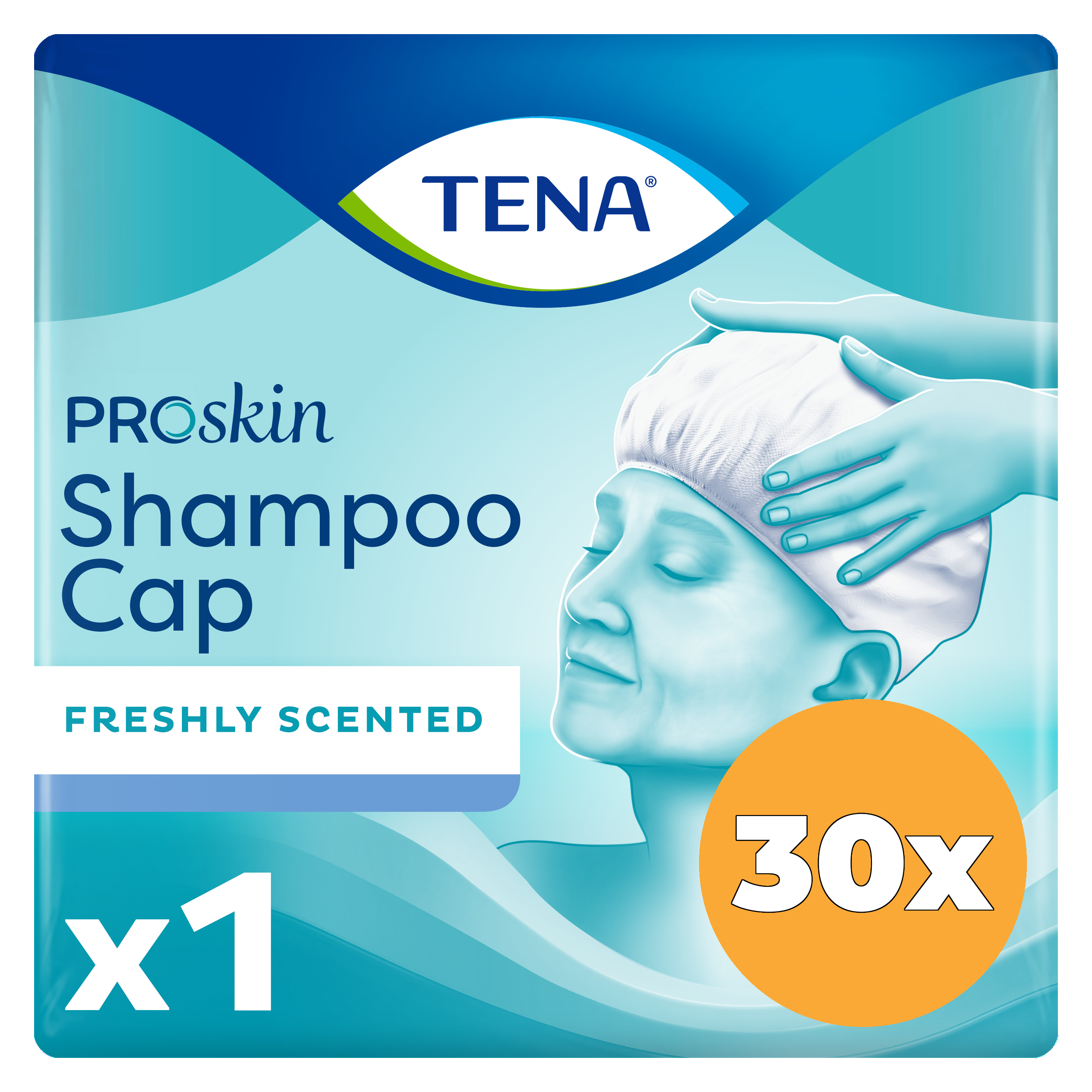 30x Tena Shampoo cap (1 stuk)